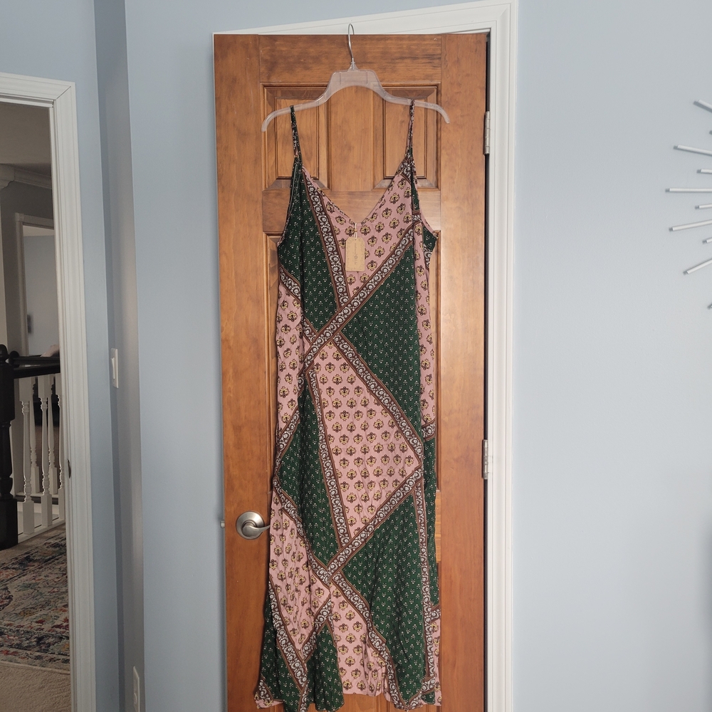 Natural Life Gracie Maxi Slip Dress. XL NWT!